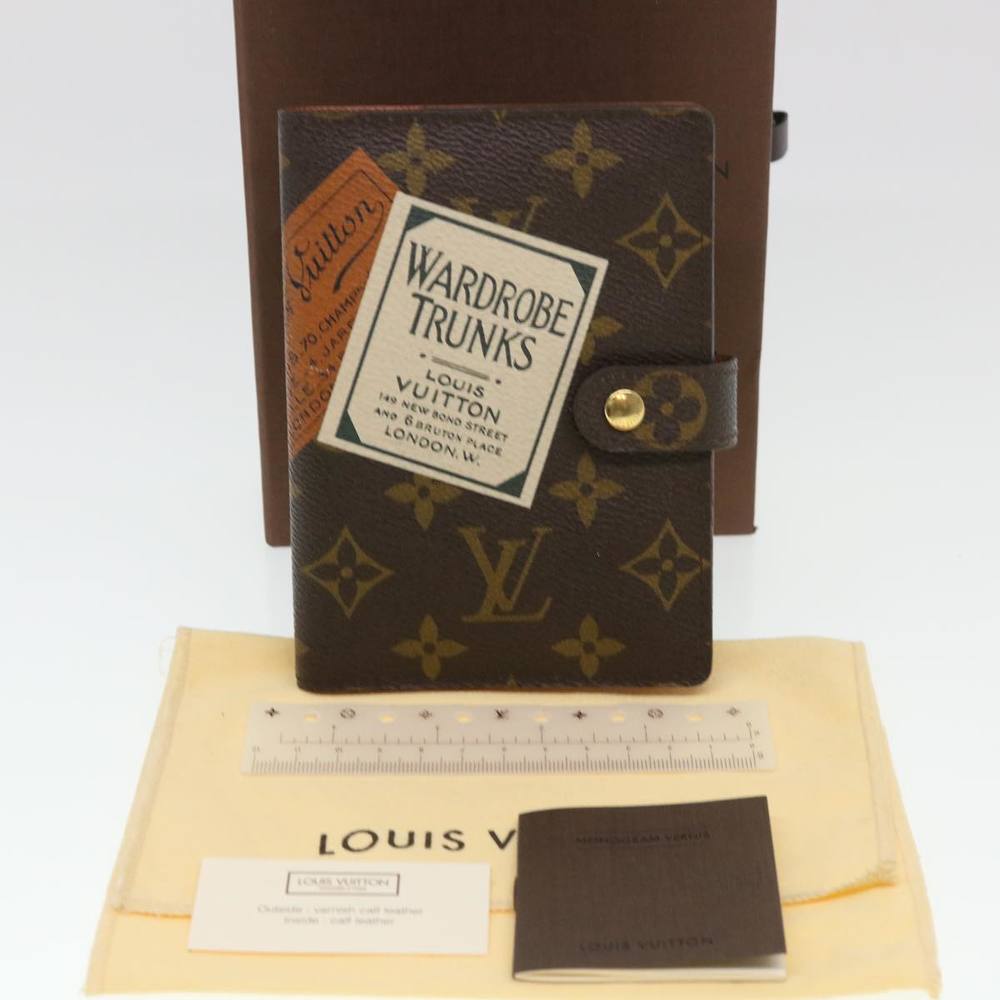 LOUIS VUITTON Travel Collection Agenda PM Day Planner Cover R21066 Auth bs4728 - Picture 12 of 16